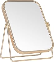 LONGSHENG Gold Tabletop Makeup Mirror — image 1