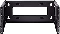 NavePoint 4U Patch Panel Bracket Wall Mount Rack — image 1
