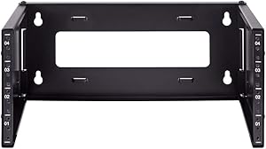 NavePoint 4U Patch Panel Bracket Wall Mount Rack Review