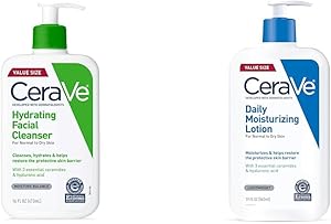 CeraVe Hydrating Facial Cleanser + Daily Moisturizing Lotion Bundle Review