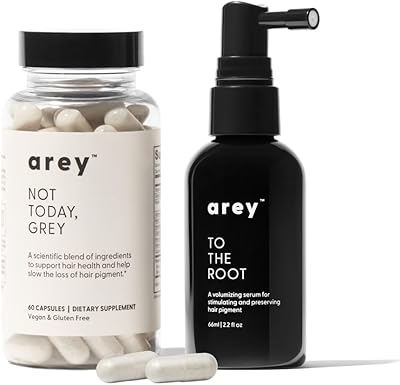 Arey The System Daily Hair Serum and Supplement Treatment