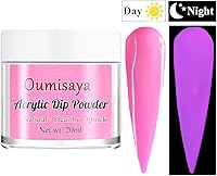 Oumisaya Glow in the Dark Acrylic Nail Powder Set AP080, 20ml x 8pcs — image 5