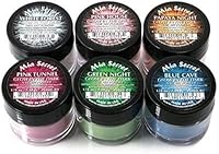 Mia Secret Glow In the Dark Acrylic Powder 6-Piece Set — image 1