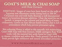 Nubian Heritage Goat's Milk and Chai Soap 6 Count — image 3