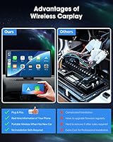 LAMTTO 9-inch Wireless Car Stereo with Apple CarPlay and Android Auto — image 6