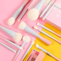 Docolor 14Pcs Makeup Brushes Set - Pink — image 6