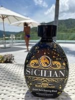 The Sicilian 200X Dark Black Bronzer Tanning Lotion 13.5oz — image 5