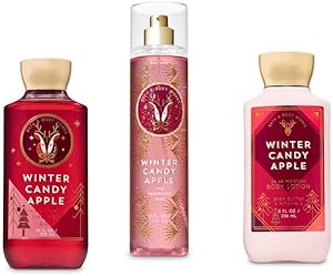 Bath & Body Works Winter Candy Apple Daily Trio Review