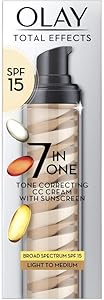 Olay Total Effects Tone Correcting CC Cream SPF 15, 1.7 fl oz Review