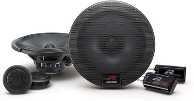 Alpine R-S65C.2 6.5-Inch Component 2-Way Speakers