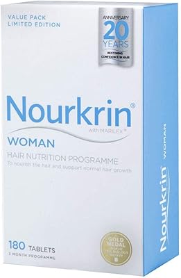 Nourkrin Woman For Hair Growth 180 Tablets