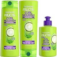 Garnier Fructis Curl Nourish Shampoo, Conditioner & Air Dry Butter Cream Set — image 1