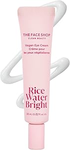 The Face Shop Rice Water Bright Vegan Eye Cream 20mL Review