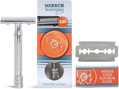 Merkur Classic Straight Safety Razor MK-33C