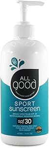 All Good Sport Mineral Sunscreen Lotion SPF 30+ 16oz Pump Review