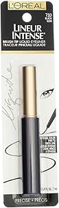 L'Oreal Paris Lineur Intense Brush Tip Liquid Eyeliner, 710 Black (Pack of 2) Review