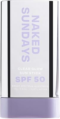 Naked Sundays SPF 50 Clear Glow Sun Stick 19g