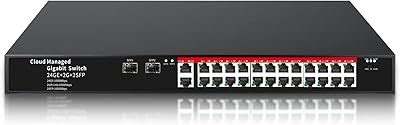 STEAMEMO 26-Port Gigabit Ethernet Switch