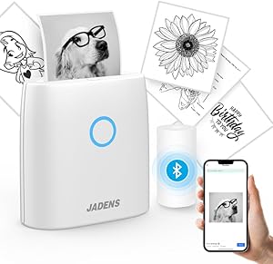 JADENS Mini Sticker Printer JD-21 Review