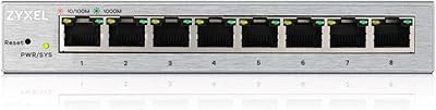 Zyxel GS1200-8 8-Port Gigabit Web Managed Switch
