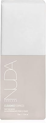 Nuda CloudMist Express Face Tan Water, 2.5 Fl Oz