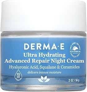 Derma E Ultra Hydrating Night Cream, 2 oz Review