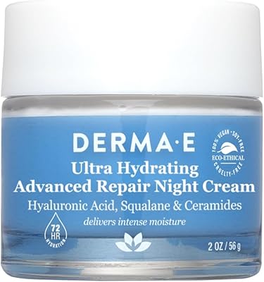 Derma E Ultra Hydrating Night Cream, 2 oz