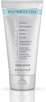 Pharmagel Enzyme Ex-Cell Papaya Face Exfoliator Scrub 6oz