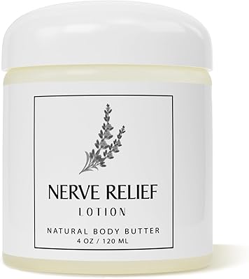 HUSPUR Neuropathy Cream, Nerve Relief Lotion 4oz