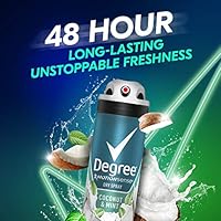 Degree Men Antiperspirant Deodorant Dry Spray Coconut & Mint 3.8 oz — image 4