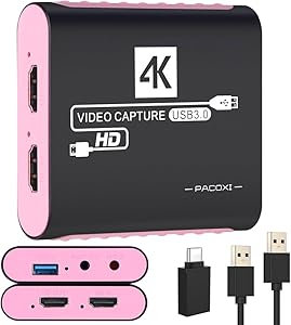 PACOXI Capture Card with 4K HDMI Passthrough Review