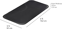 Amazon Basics Salon & Barber Shop Chair Anti-Fatigue Floor Mat, 3ft x 5ft — image 5