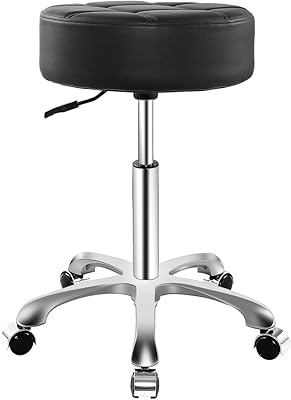Ainilaily Rolling Adjustable Stool