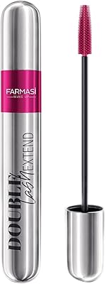FARMASi Double Lash Extend Mascara, Black, 0.41 fl oz