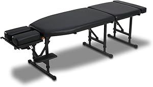 Royal Massage Sheffield 160 Elite Professional Portable Chiropractic Table - Charcoal Review