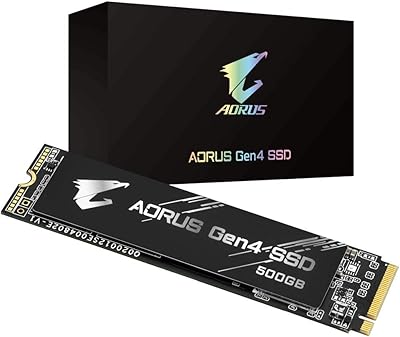 GIGABYTE AORUS 500GB PCIe 4.0 NVMe M.2 SSD