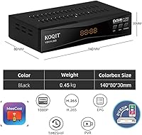 KOQIT V5H DVB-S2 Satellite Receiver — image 6