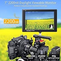 FEELWORLD FW279 7 Inch 2200nit Ultra Bright DSLR Camera Field Monitor — image 2