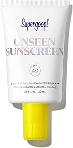 Supergoop! Unseen Clear Face Sunscreen SPF 40 - 0.68 fl oz Review