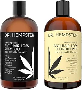 Dr. Hempster Hair Growth Shampoo and Conditioner Set 17oz Review