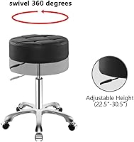 Ainilaily Rolling Adjustable Stool — image 5
