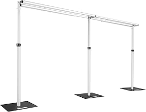 Hecis Heavy Duty Backdrop Stand 10x20Ft Double Crossbar Pipe and Drape Kit Review