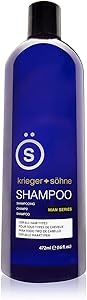 Krieger + Shne Shampoo for Men 16oz Review