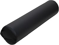 ForPro Full Round Bolster Pillow, Black, 6″ R x 26″ L — image 1