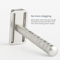 Henson Shaving Razor - Jet Black Double Edge Safety Razor — image 5