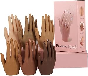 KnowU Silicone Practice Hand for Nail Art Review