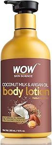 WOW Coconut Milk & Argan Oil Moisturizing Body Lotion 300mL Review