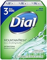 Dial Antibacterial Deodorant Soap, Mountain Fresh, 4oz, 9 Bars — image 1