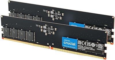 Crucial 16GB DDR5 RAM Kit (2x8GB), 4800MHz