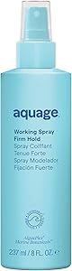 Aquage Working Spray, Firm and Long Lasting Hold, 8oz Review